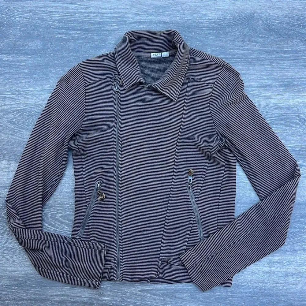 Roxy Zip Up Jacket, grey